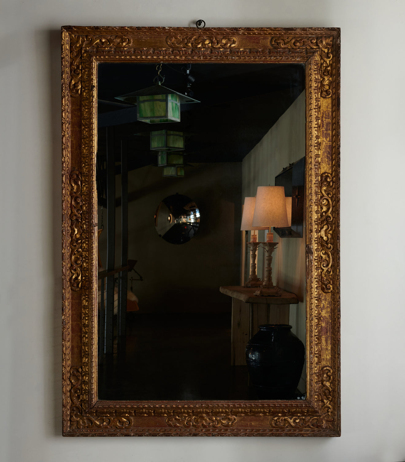 SPANISH COLONIAL LARGE FRAME MIRROR